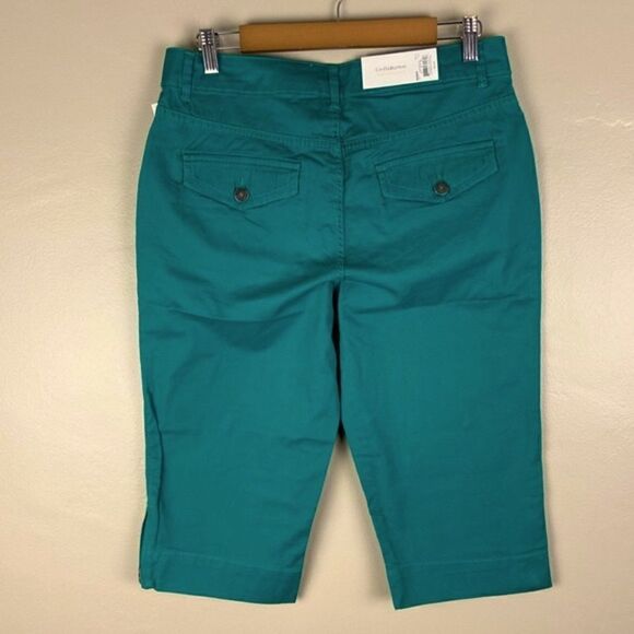 Croft & Barrow NWT Stretch Capri pants 8 - Picture 2 of 9